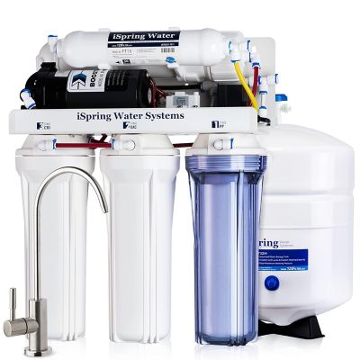 iSpring 5-Stage Reverse Osmosis System with Pump