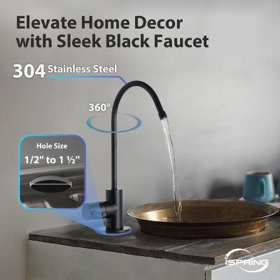 Image showing 5 th iSpring Alkaline and Ultraviolet 7-Stage Reverse Osmosis Water Filter System