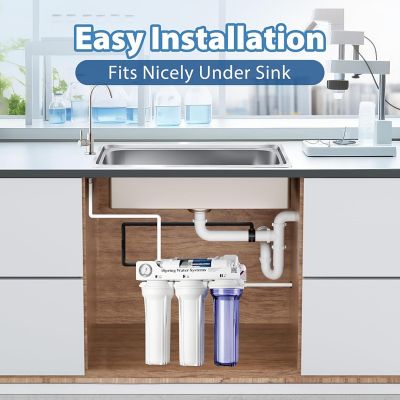 Image showing  Tankless System, 5 Stage De-ionization Reverse Osmosis Water Filter System
