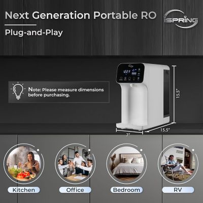 Image showing  5-Stage Countertop Reverse Osmosis System, Instant Hot RO Water Dispenser with Ultraviolet