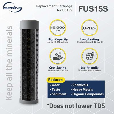 Image showing  Direct-Connect Under Sink Water Filter, High Capacity Filtration
