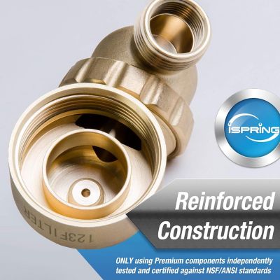 Image showing  Reusable Spin Down Sediment Water Filter, WSP50GR AHPF12MNPT12X2