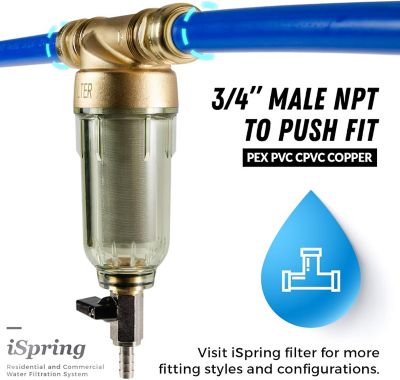 Image showing  Reusable Spin Down Sediment Water Filter with Siliphos