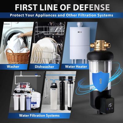 Image showing  Spin-Down Sediment Water Filter, Upgraded Jumbo Size, WSP100ARJ