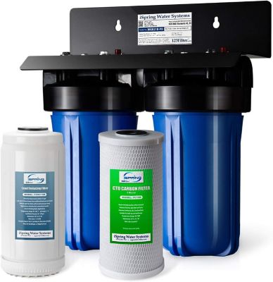 iSpring CKC2 High Output 2 Stage Countertop Water Filtration Dispenser
