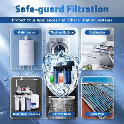 Image showing 5 th iSpring 2-Stage Heavy Duty Whole House Water Filtration System