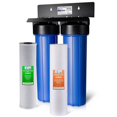 iSpring 2-Stage Whole House Water Filtration System, WGB22B