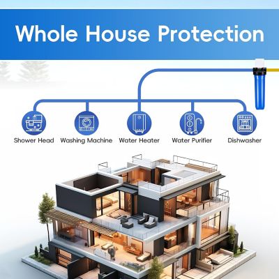 Image showing  1-Stage Whole House Water Filtration System