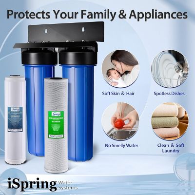 Image showing  2-Stage Whole House Water Filtration System, WGB22B-PB