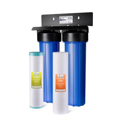 iSpring 2-Stage Whole House Water Filtration System, WGB22B-KS