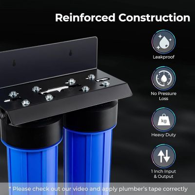 Image showing  2-Stage Whole House Water Filtration System, WGB22B-KS