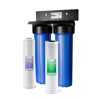 iSpring 2-Stage Water Descaler and Water Filter