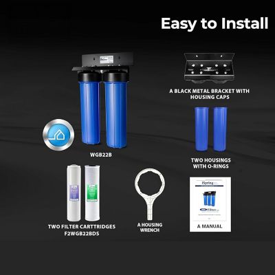 Image showing  2-Stage Water Descaler and Water Filter