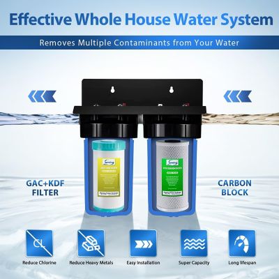 Image showing  2-Stage Whole House Water Filtration System, WGB21B-KS