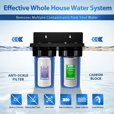 Image showing  2-Stage Whole House Water Filtration System, WGB21B-DS