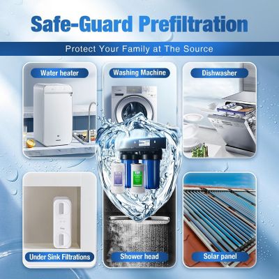 Image showing  2-Stage Whole House Water Filtration System, WGB21B-DS