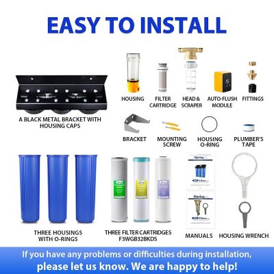 Image showing 6 th iSpring Water Descaler and Water Filter