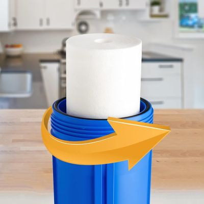 Image showing 5 th iSpring 3-Stage Heavy Metal Reducing Whole House Water Filtration System