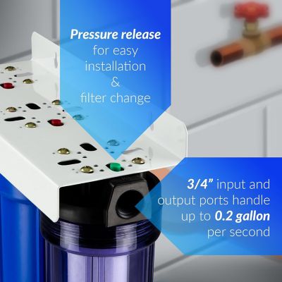 Image showing  3-Stage Whole House Water Filtration System, WCB32C