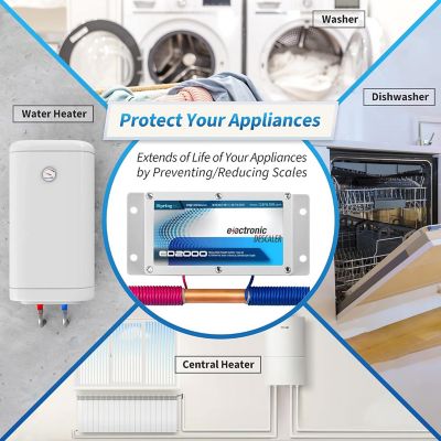 Image showing  Whole House Electronic Descaler Water Conditioner