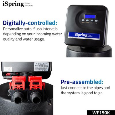 Image showing  Whole House Central Water Filtration System with Smart Control Valve