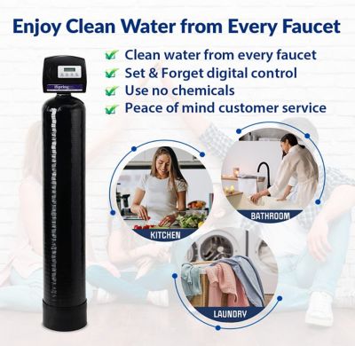 Image showing  Iron, Manganese, and Hydrogen Sulfide Water Filtration System