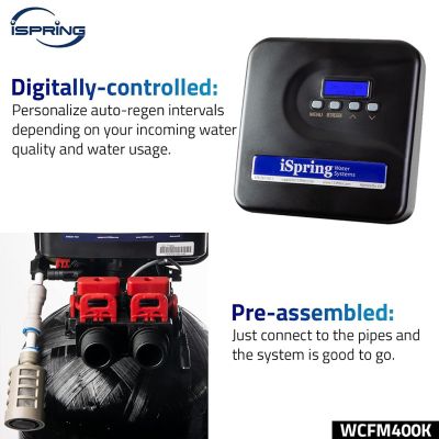 Image showing  Whole House Central Iron and Manganese Water Filter Filtration System
