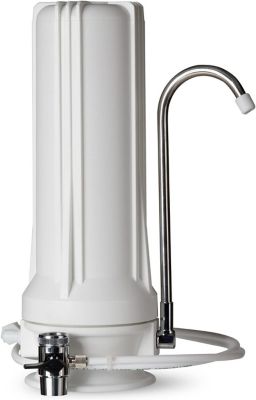 iSpring Countertop Multi Filtration Drinking Water Filter Dispenser, CT10-W