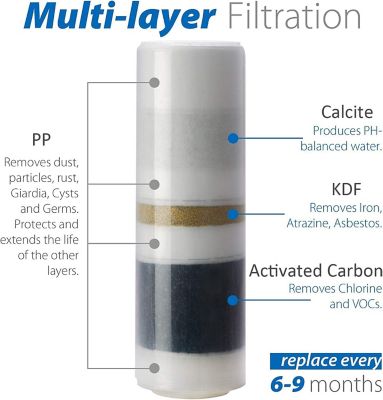 Image showing  Countertop Multi Filtration Drinking Water Filter Dispenser, CT10-W