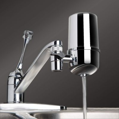 Image showing  Faucet Mount Water Filter, DF1-CHR