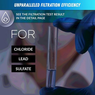 Image showing  Faucet Mount Water Filter, DF1-WT