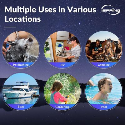 Image showing  3-Stage RV Water Filtration System, Whole House Water Filter for RV