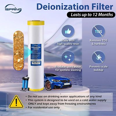 Image showing 6 th iSpring Spotless Car Wash System, Deionized Water System for Car Wash