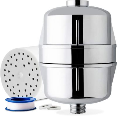 iSpring 15-Stage Shower Filter with Replaceable Cartridge, SF3S