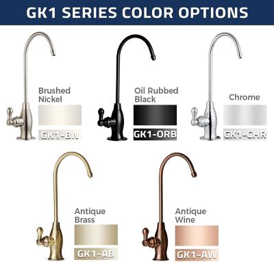 Image showing 5 th iSpring Lead-Free Faucet for RO Systems and Drinking Water Filtration Systems, GK1-ORB