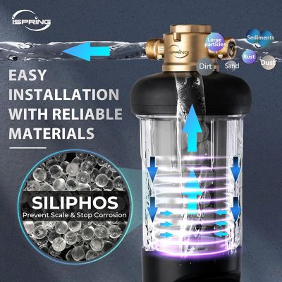 Image showing  Spin Down Sediment Water Filter Replacement Cartridge with Siliphos for WSPSL-ARJ and WSPSL-ARJ-BP Series, FWSP500SL-ARJ