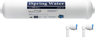 iSpring Activated Post Carbon Water Filter Replacement Cartridge with Quick Connect