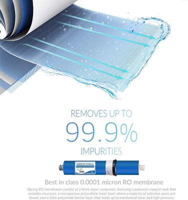 Image showing 5 th iSpring 5-Stage 75GPD Reverse Osmosis 2-Year Supply Filter Pack