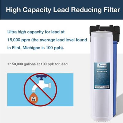 Image showing  4.5 in. x 20 in. 2-Stage Whole-House Water Filter Replacement Set for WGB22B-PB Water Filtration Systems