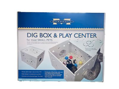 Marshall Dig Box & Play Center Toy for Small Pets