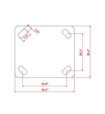 Image showing  5 in. Stainless Steel Swivel Caster
