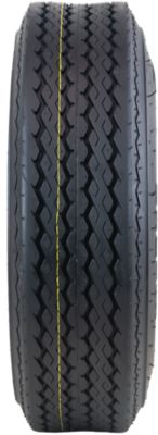 Image showing  Trailer Tire Assembly, 5.30-12, 4-Hole Galvanized Wheel, Load Range C, 6 Ply, ASB1206