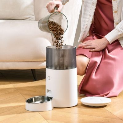 Image showing  Automatic Mini Smart Cat Feeder, WiFi APP Control, 2.5L, 10 Cup