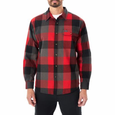 Smith's Workwear Big Men's Pocket Flannel Shirt