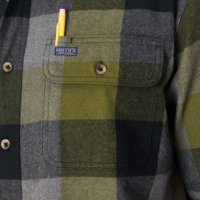 Image showing  Big Men's Pocket Flannel Shirt