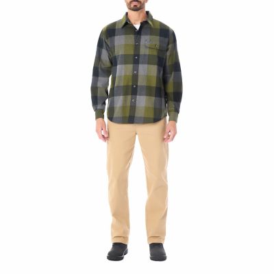 Image showing  Big Men's Pocket Flannel Shirt