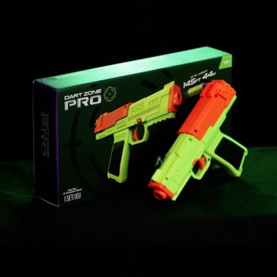 Image showing  Pro Nitroshot+ MK-2 Green Foam Dart Blaster