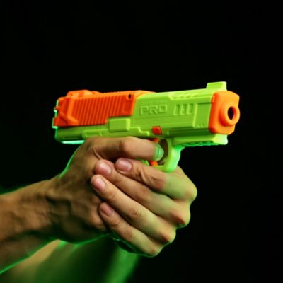 Image showing 5 th Dart Zone Pro Nitroshot+ MK-2 Green Foam Dart Blaster
