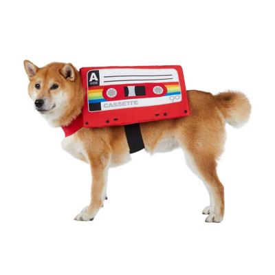 Image showing 6 th Best Furry Friends Cassette Tape Pet Costume
