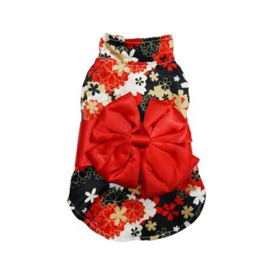 Image showing  Red Kimono Pet Costume